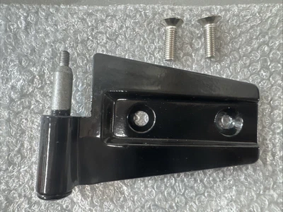 Jeep Wrangler 2007 a 2017 bisagra de puerta negra lisa lado pasajero (E3) Foto 1 de 2