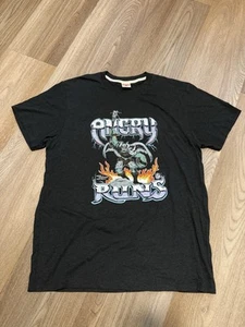 NFL Angry Runs Inner Scepter Black T Shirt Size XL 2024 Tour - Picture 1 of 6