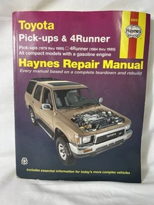 1984-1995 Toyota 4Runner & 1979-1995 Pickups Haynes Repair Service Manual 92075 - Bild 1 von 3
