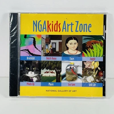 NGA Kids Art Zone CD-ROM for Windows and Macintosh - Image 1 of 3