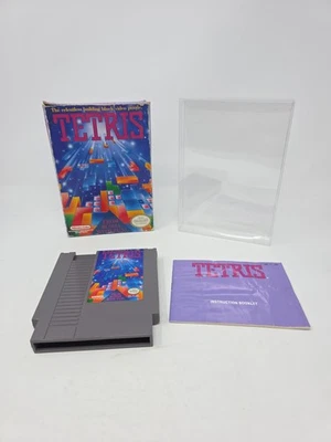 Tetris Nintendo Entertainment System NES Complete With Manual Box And Case CIB - Image 1 of 4