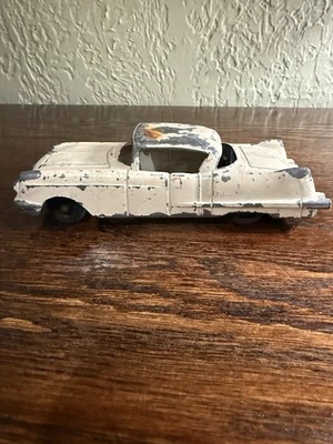 Juguete Structo vintage 6" Cadillac #1 blanco, coche portador. Foto 1 de 4