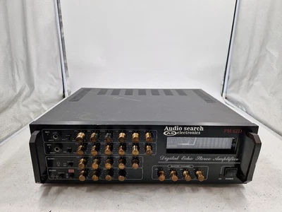 Audio Search PM 62D Amplifier - Not Working Cosmetic Wear - Image 1 of 4