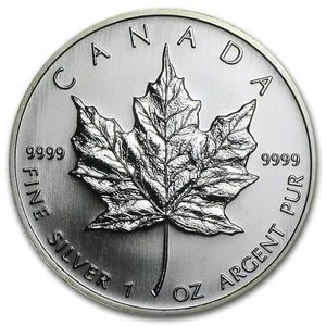 2006 Canada 1 oz Silver Maple Leaf BU - Picture 1 of 2