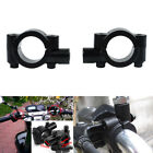 2x Motorcycle Bike 7/8" Handle Bar Mirror Mount Holder Clamp Adaptor 10mm Thread