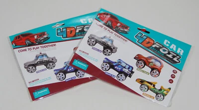 New Race Car Multicolor Birthday Balloons & Party Decoration Supplies Kit - Image 1 of 4