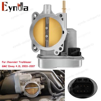 Cuerpo del acelerador para Chevrolet Trailblazer GMC Envoy 4,2 L 2003-2007 12568580 Foto 1 de 4