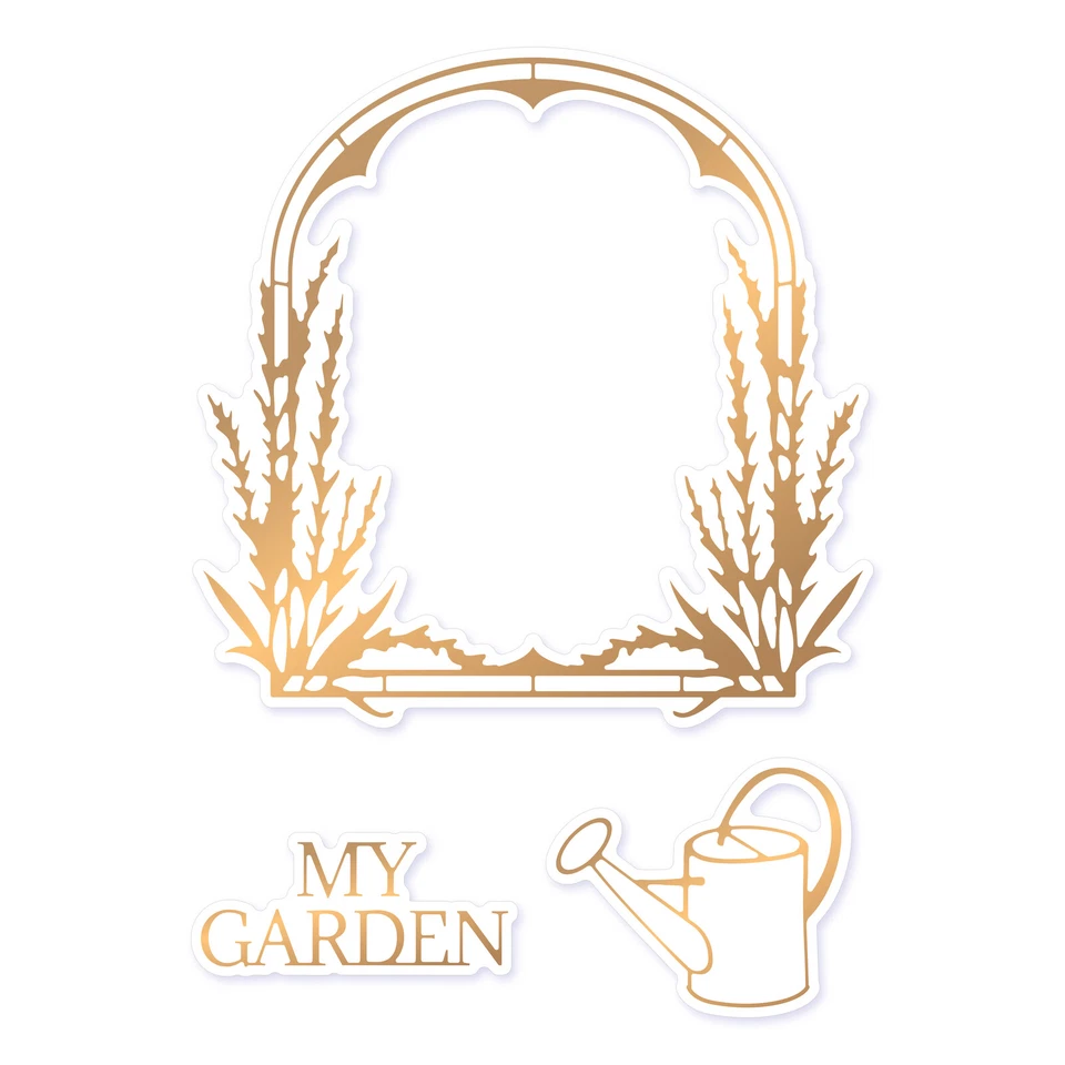Couture Creations My Garden Frame Cut and Create Die Set  3pc : Lavender Love Co - image 1 of 1