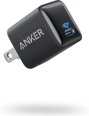 Anker USB C Charger 20W, Charger (Nano), PIQ 3.0 Durable Compact Fast Charger - Image 1 of 4