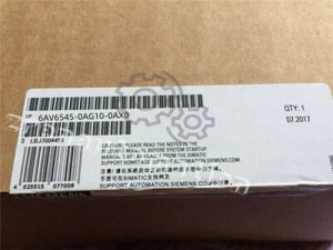 6AV6 545-0AG10-0AX0 Siemens Touch Panel 6AV6545-0AG10-0AX0 New In Box Spot Goods - Picture 1 of 6