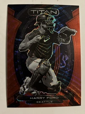 2023 Panini Chronicles #10 Harry Ford Titan Red Wave /199 - Image 1 of 2