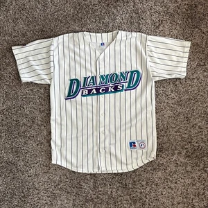 Vintage ARIZONA DIAMONDBACKS MLB Blank Majestic Jersey Embroidered Size Large - Picture 1 of 8