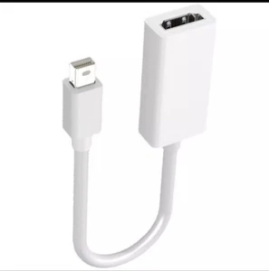 Mini DP Thunderbolt To HDMI Cable Adapter 4K For MacBook Surface Mac iMac Lenovo - Picture 1 of 9