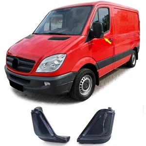 Spiegelblinker Seitenblinker Schwarz Smoke für Mercedes Sprinter Crafter 06-18 - Picture 1 of 9