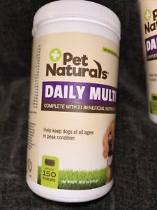 Dogs Daily Multi Vitamins 28 Nutrients Healthy Coat Digestive Health, 150  Chews