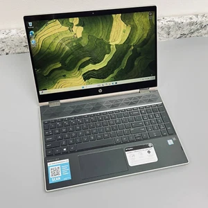 HP Pavilion x360 15,6 Zoll Touchscreen i5-8250U @1,6GHz 4GB RAM 512GB WIN 11 Home - Bild 1 von 8