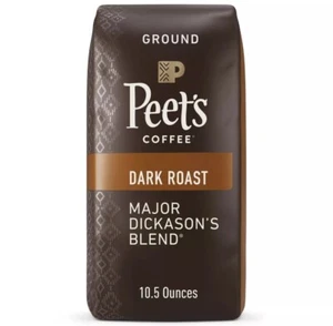 Peet's Coffee Major Blend Ground Coffee, Premium Dark Roast, 100% Arabica - Picture 1 of 11