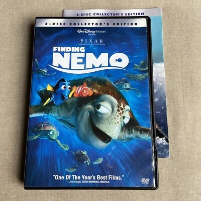 Walt Disney Pixar: Finding Nemo (1) (DVD 2003 2-Disc Collector's + Guide) WS -FS - Image 1 of 4