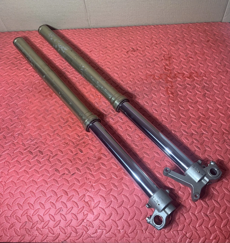 Suspensión de horquilla delantera Kawasaki KX250F KX 250F 2007-2008 necesita reconstrucción Foto 1 de 4