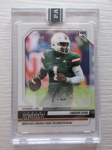 2024 Panini Instant NCAA NIL Cameron Cam Ward Rookie RC Silver Auto SSP 58/99 - Picture 1 of 4