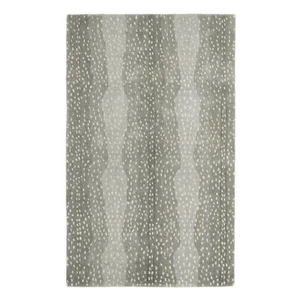 New Antelope Gray rug Animal rug 5X8 8X10 9X12 hand made wool area rug carpet - Picture 1 of 5