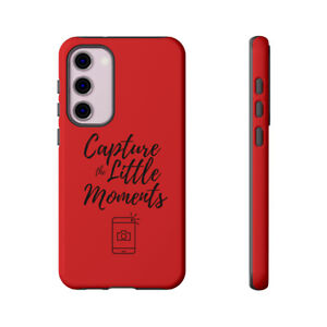 Red Cell Phone Case, "Moments", 60 sizes to choose from!