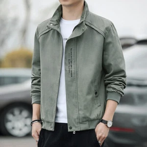 Jackets Men Spring Casual Tops Spring New Work Business Slim Fit Jackets Outwear - Picture 1 of 16