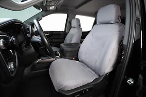 Seat Saver SS3351PCGY Polycotton SeatSaver Front Row Seat Covers Grey - Picture 1 of 2