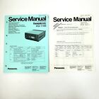 Panasonic Ag-1100 Service Manual Procedures Schematics Diagrams Parts