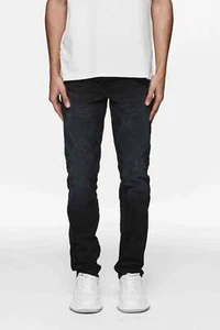 $275 NWT / PURPLE BRAND Men's P005 SUPERNOVA Black SLIM STRAIGHT JEANS - 30x32 - Picture 1 of 8