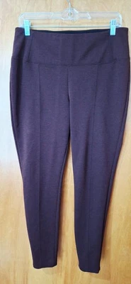 Apt 9 Leggings Talla Lg Granate Pull On Control Abdomen Medio Elástico Foto 1 de 4