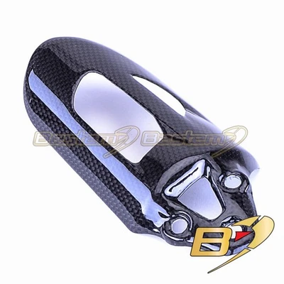 Protector amortiguador trasero fibra carbono Ducati 1199 1299 899 959 Panigale V2  Foto 1 de 4