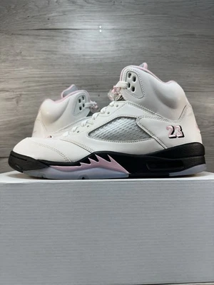 Air Jordan 5 Retro Medio Rosa Suave - Talla 10.5 Foto 1 de 4