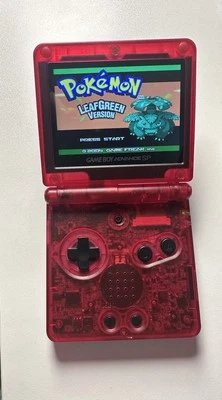 Gameboy Advance SP - IPS 3.0 LCD Backlit Console - Red - Image 1 of 4
