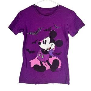 Camicia Disney Store Halloween Topolino Viola Bambina Taglia 6 - Foto 1 di 3