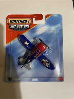 Matchbox Skybusters Gee Bee Plane New Release Sky Busters 19/32  - Brand New - Image 1 of 2