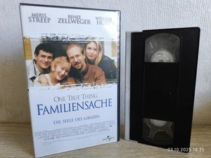[VHS] ►FAMILIENSACHE - One True Thing (1998)◀︎ Meryl Streep | GROSSBOX - Bild 1 von 4