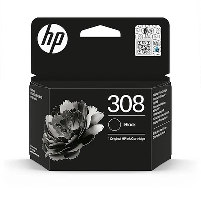 HP - Cartuccia di inchiostro nero originale HP 308 EU - Tipo di prodotto: Cartuc - Immagine 1 di 4