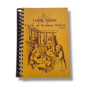 Vintage Church Cookbook St Sava Serbian Orthodox Cathedral Milwaukee Wisconsin - Picture 1 of 10