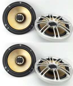 4) Polk Audio DB651s 6 1/2 Inch 2way Car Boat Marine Audio Slim Mount Speakers - Picture 1 of 11
