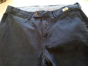 Tommy Hilfiger Hombres Madison Chino Pantalones W38X34 Azul Oscuro Pierna Recta Calce  - Imagen 1 de 10