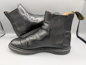 Dr Martens Graeme II Black Leather Chelsea Boots Gr. UK 6 Glattleder  - Bild 1 von 20