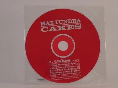 MAX TUNDRA  CAKES (Y1) 3 Track Promo CD Single including Plastic Sleeve DOMINO - Image 1 of 4