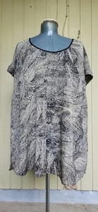 Plus Size 3X Daniel Rainn Flowy Blouse - Picture 1 of 9