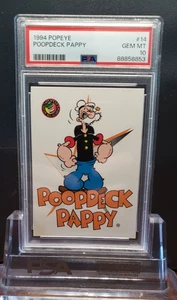 1994 Popeye Poopdeck Pappy Popeye's Dad PSA 10 Gem Mint Very RARE Beautiful card - Picture 1 of 2