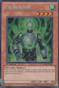 Psi-Blocker - STBL-EN086 - Secreto Raro - 1ª Edición Ligeramente Jugado - Yu-Gi-Oh - Imagen 1 de 1