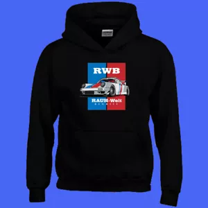 RWB Rauh Welt Begriff Racing Tuner Men's Black Size S-3XL - Picture 1 of 1