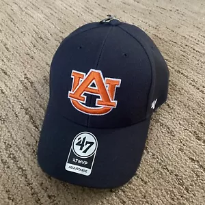Auburn University Tigers '47 MVP NCAA Men’s Hat Cap Adjustable Navy New - Picture 1 of 9