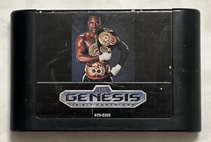 Evander Holyfield's "Real Deal" Boxing (Sega Genesis, 1992) - Tested & Working - Picture 1 of 4