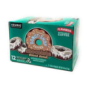 Cialde K-Cup Originali Ciambella Shop CIOCCOLATO SMALTATO 12 Pezzi Keurig BB 9/2026 - Foto 1 di 3